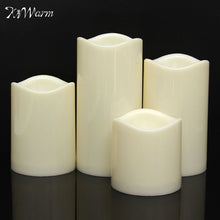 Load image into Gallery viewer, KiWarm Flameless Battery Operated LED Candles Tealight Night Lights Lamp for Wedding Birthday Party Christmas Home Decor
