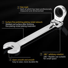 Load image into Gallery viewer, keys set Wrench Multitool Key Ratchet Spanners Set of Tools Set Wrenches Universal Wrench Tool Car Repair Tools

