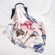 Load image into Gallery viewer, Fashion Scarves for Women Shawl Print Silk Satin Hijab Scarf Female Bandana 90*90cm Luxury Brand Square Shawls Scarfs For Ladies
