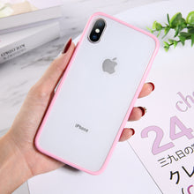 Load image into Gallery viewer, Lovebay Transparent Shockproof Phone Case For iPhone SE 2020 11 Pro Max X XR Xs Max Soft TPU Clear Case For iPhone 6 6s 7 8 Plus
