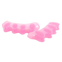 Load image into Gallery viewer, Toe Separator Correction Hallux Valgus Corrector 2PCS Silicone Orthopedic Hammer Separator Straightener Spreader Foot Care Tool
