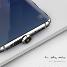 Load image into Gallery viewer, 1m Magnetic charging Mobile Phone Cable USB Type C Flow Luminous Lighting Data Wire for Samsung Huawei LED Micro Kable
