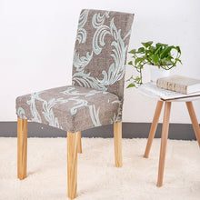 Load image into Gallery viewer, Floral Print Chair Cover Home Dining Elastic Chair Covers Multifunctional Spandex Elastic Cloth Universal Stretch 1 Piece
