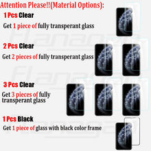 Load image into Gallery viewer, 700D Full Cover Protective Tempered Glass For iPhone 7 8 6 6S Plus SE 2020 Screen Protector For iPhone 11 Pro X XR XS Max Glass
