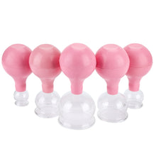 Load image into Gallery viewer, Vacuum Cupping Set Rubber Head Glass Suction Body Cup Massage Cans Anticellulite Massager Chinese Medical Therapy Massage Jars
