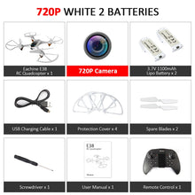 Load image into Gallery viewer, Eachine E38 WiFi FPV RC Drone 4K Camera Optical Flow 1080P HD Dual Camera Aerial Video Quadcopter Aircraft Remote Control Toys

