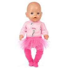 Load image into Gallery viewer, New Doll Clothes Born Baby Fit 18 inch 40-43cm Unicorn  cactus dress Doll Accessories Clothes For Baby Festival Birthday G
