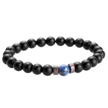 Load image into Gallery viewer, Men Bracelet Natural Moonstone Bead Tibetan Buddha Bracelet chakra Lava Stone Diffuser Bracelets Men Jewelry gift Drop Shipping
