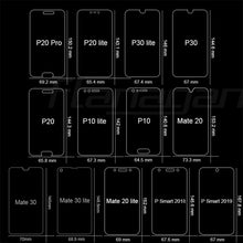 Load image into Gallery viewer, 3-1Pcs Full Cover Tempered Glass For Huawei P40 P30 P20 Lite P20 Pro P Smart 2019 Screen Protective Glass For Huawei Mate20 Lite
