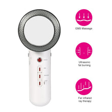 Load image into Gallery viewer, Face Lifting Ultrasound EMS Body Slimming Massager Fat Burner Cavitation Galvanic Infrared Ultrasonic Weight Loss Beauty Machine
