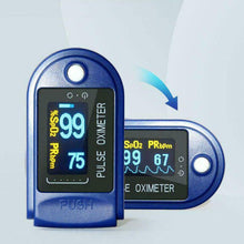 Load image into Gallery viewer, Finger Oximeter Digital Fingertip Pulse Oximeter Blood Oxygen Saturation Meter Finger SPO2 PR  Heart Rate Monitor Health Care
