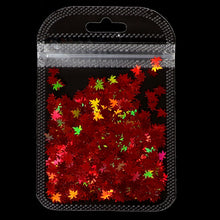 Load image into Gallery viewer, Holographic Butterfly Heart Nail Art Glitter Micro Laser Star Flakes 3D Silver Gold Sequins Polish Manicure Nail Decoration
