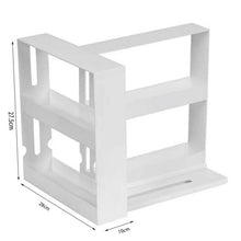 Load image into Gallery viewer, Double Layer Multi-Function Storage Rack Rotating Kitchen Organizer Seasoning Spice Jar Holder
