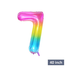 Load image into Gallery viewer, 1set Pink Donut Lip Ice Cream Popcorn Candy Foil Balloon Baby Shower Happy Birthday Decoration Balloon Boy Girl Cute Kid Toy

