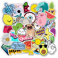 Load image into Gallery viewer, 50 PCS Vsco Stickers Pack For Kawaii Girl Things On Laptop Fridge Phone Skateboard Suitcase Waterproof Sticker
