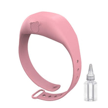 Load image into Gallery viewer, 1 Set Adjustable Wash Hand Gel Dispenser Portable Bracelet Pumps Wristband Hand Soap Dispenser With Refillable Beak Bottle
