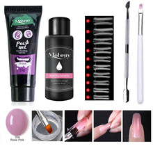 Load image into Gallery viewer, Gel Nail Polish Kit Gel Builder Set Poly gel UV LED Lamp For Manicure Soak Off Gel Varnish For Poly gel Set Dryer Machine
