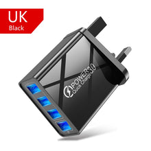 Load image into Gallery viewer, Lovebay 48W Quick Charger 3.0 USB Charger For iphone Samsung  Tablet EU US Plug Wall Mobile Phone Charger Adapter Fast Charging
