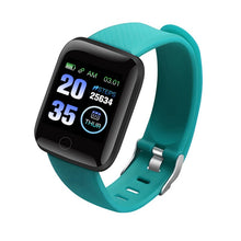 Load image into Gallery viewer, 116 plus Smart Watch Men Women Blood Pressure Monitor Waterproof Fitness Tracker Bracelet Heart Rate Smartwatch For Android IOS
