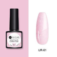 Load image into Gallery viewer, UR SUGAR 7.5ml Matte Nail Gel Polish Purple Series Hybrid Varnish Nail Art Semi Permanent UV Gel Varnish Soak Off Matte Top Coat
