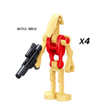 Load image into Gallery viewer, Star Wars General Robot Grievous With Lightsaber Battle Droid Model Building Blocks Enligthen Action Figure Toys For Children
