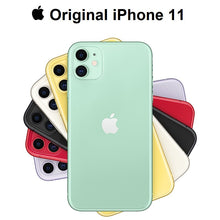 Load image into Gallery viewer, Original New Apple iPhone 11 Dual 12MP Camera A13 Chip 6.1" Liquid Retina Display IOS Smartphone LTE 4G Slow Selfie MI WIFI 6
