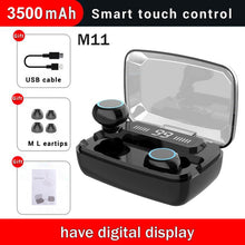 Load image into Gallery viewer, 3500mAh LED Bluetooth Wireless Earphones Headphones Earbuds TWS Touch Control Sport Headset Noise Cancel Earphone Headphone
