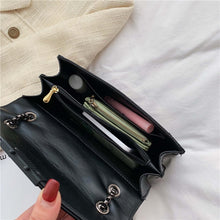 Load image into Gallery viewer, Rivet Chain Brand Designer PU Leather Crossbody Bags For Women 2021 Simple Fashion Shoulder Bag Lady Luxury Small Handbags
