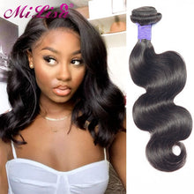 Load image into Gallery viewer, Mi Lisa Body Wave Bundles Short Human Hair Bundles Extensions 8-12 inch Brazilian Hair Weave Bundles Remy Hair 1 Piece Bundle
