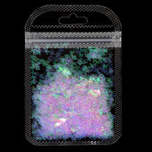 Load image into Gallery viewer, Holographic Butterfly Heart Nail Art Glitter Micro Laser Star Flakes 3D Silver Gold Sequins Polish Manicure Nail Decoration
