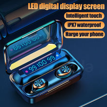 Load image into Gallery viewer, Bluetooth V5.0 Earphones Wireless Headphones With Microphone Sports Waterproof Headsets 2200mAh Charging Box For iPhone Android
