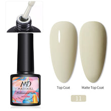 Load image into Gallery viewer, MAD DOLL 8ml 60 Colors Gel Nail Polish  Nail Color Nail Gel varnish Soak Off UV Gel Varnish Base Coat No Wipe Top Coat
