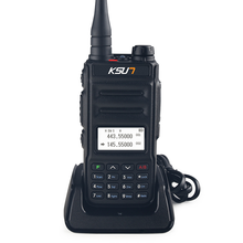 Load image into Gallery viewer, KSUN  Walkie Talkie Dual Band Handheld Two Way Ham Radio Communicator HF Transceiver Amateur Handy Walkie-talkie
