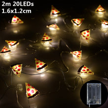 Load image into Gallery viewer, 1.5m 10Led Unicorn Snowman Snowflake Photo Clips Led Light String Wedding Festival Bar Home Party Decoration Christmas Ornament
