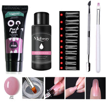 Load image into Gallery viewer, Gel Nail Polish Kit Gel Builder Set Poly gel UV LED Lamp For Manicure Soak Off Gel Varnish For Poly gel Set Dryer Machine
