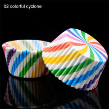 Load image into Gallery viewer, 100Pcs/pack Cake Muffin Cupcake Paper Cups Cake box Cupcake Liner Kitchen Baking Accessories Cake Mold Small Muffin Boxes
