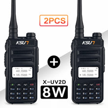 Load image into Gallery viewer, KSUN  Walkie Talkie Dual Band Handheld Two Way Ham Radio Communicator HF Transceiver Amateur Handy Walkie-talkie

