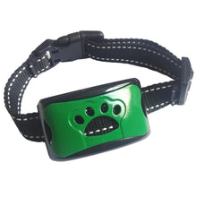 Load image into Gallery viewer, Pet Dog Rechargeable Anti Bark Collar Control Train Waterproof Stop Barking Dog Waterproof Ultrasonic Training Collars

