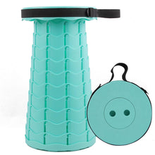 Load image into Gallery viewer, Retractable Stool Folding Chiar Outdoor Portable Stool Folding Chair Camping Stool Convenient Fishing Chair Foldable
