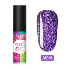 Load image into Gallery viewer, WHID CHIC Thermal Glitter Soak Off UV Gel Polish Sparkling Temperature Color-changing Varnish Gel Nail Art varnish Decor
