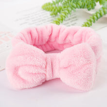 Load image into Gallery viewer, 2020 New Letter OMG Headbands for Women Girls Bow Wash Face Turban Makeup Elastic Hair Bands Coral Fleece Hair Accessories
