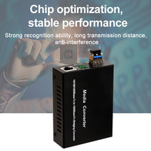 Load image into Gallery viewer, 1Gb SFP Fiber to RJ45 Fiber Optic Media Converter 1000Mbps SFP Fiber Switch with SFP Module Compatible Cisco/Mikrotik/Huawei
