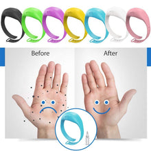 Load image into Gallery viewer, 1 Set Adjustable Wash Hand Gel Dispenser Portable Bracelet Pumps Wristband Hand Soap Dispenser With Refillable Beak Bottle

