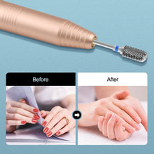 Load image into Gallery viewer, Tungsten Carbide Nail Drill Bit Cutter For Manicure Machine Carbide Electric Nail Drill Milling Cutter For Nail File Accessories
