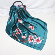 Load image into Gallery viewer, Fashion Scarves for Women Shawl Print Silk Satin Hijab Scarf Female Bandana 90*90cm Luxury Brand Square Shawls Scarfs For Ladies
