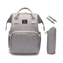 Load image into Gallery viewer, Diaper Bag USB Large Capacity Nappy Bag Waterproof Maternity Travel Backpack Designer Nursing Bag Baby Care Stroller Handbag New
