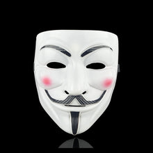 Load image into Gallery viewer, Movie Cosplay V for Vendetta Hacker Mask Anonymous Guy Fawkes Halloween Christmas Party Gift for Adult Kids Film Theme Mask
