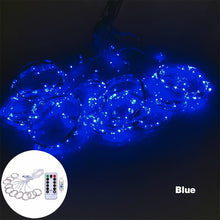 Load image into Gallery viewer, Curtain Fairy String Light LED Christmas Decorations for Home Garland Xmas Light Christmas New Year 2021 Navidad Ornament Gift
