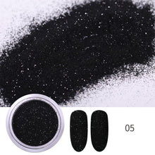 Load image into Gallery viewer, 1Box Sugar Nail Powder Glitter Nail Dust Powder Laser Gradient Nail Pigment Coloful Glitter Nail Art Decoration Accessories

