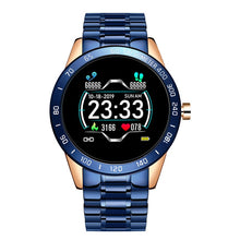 Load image into Gallery viewer, LIGE Steel Band Smart Watch Men Heart Rate Blood Pressure Monitor Sport Multifunction Mode Fitness Tracker Waterproof Smartwatch
